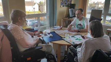 Aberdeen care home Residents prepare for traditional Scottish celebration